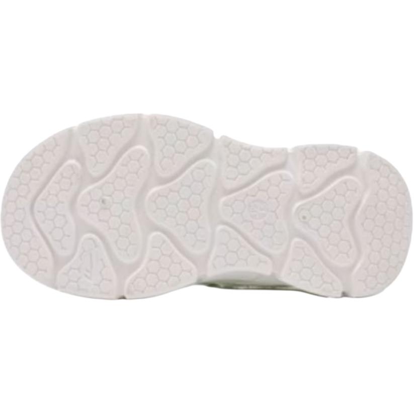 Warrior Rhythm Series Trendy Fashion Comfortable Non-Slip Shock Absorbing Low-Top Casual Shoes Kids Sneaker White WZ(CL)-1517