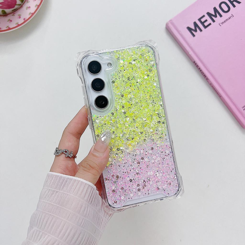 Traveler Gradual Change Mobile Phone Case for Samsung S25ULTRA Foreign Trade A54 Trend A56 Personality S23ULTRA