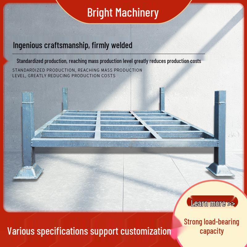 Steel Folding Stackable Shelving Rack for Cold Storage