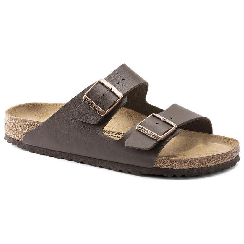 Birkenstock Slide Slippers Unisex Dark Brown Narrow 0051703