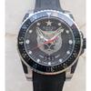 Used New and unused GUCCI watch G Timeless Men's YA136322 Diver's Watch DIVE Cat Black Silver Rubber