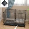 DIY Pet Cage Assembly: Versatile Wire Mesh Fence for Cats, Dogs, Rabbits, and More