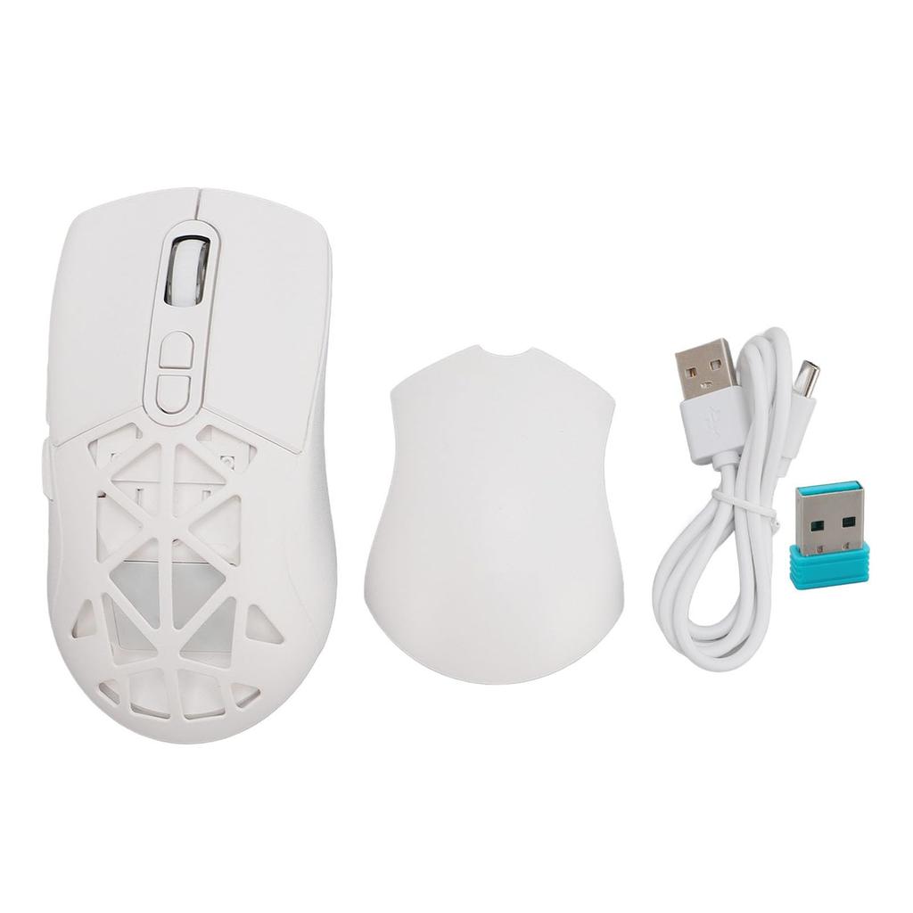 Wireless Gaming 4800 DPI Dual Mode Wireless with RGB Portable Gaming 4 DPI Levels for Laptop PC Mouse, BT5.1/2.4G Mouse, Backlight, Mouse,