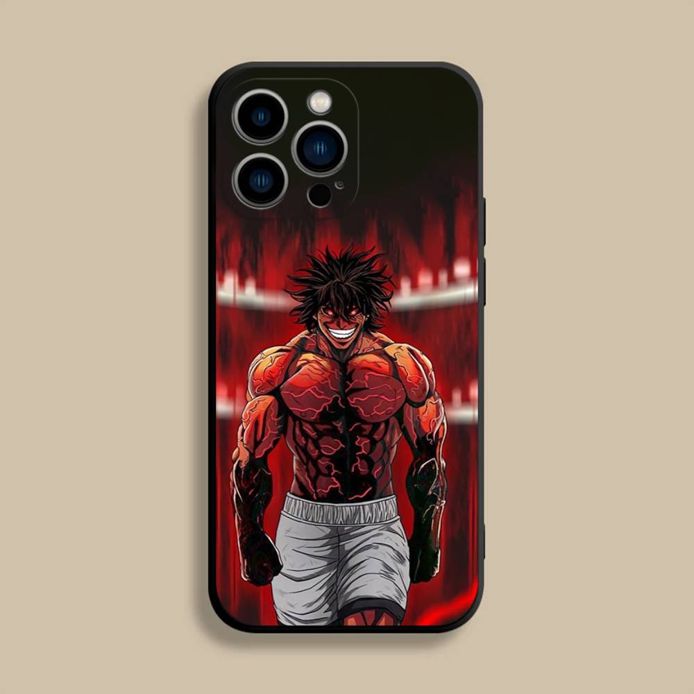 K-Kengan A-Ashura Phone Case For iPhone 17,16,15,14,13,12,Pro,Max,Plus,E,SE4,Air,Mini Black Soft Cover