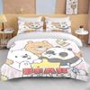 Stampa 3D Orsetti Nudi Set Biancheria da Letto Carino Cartone Animato Anime Copripiumino Piumone Federa Ragazzi Ragazze Bambini Adulti Regalo King