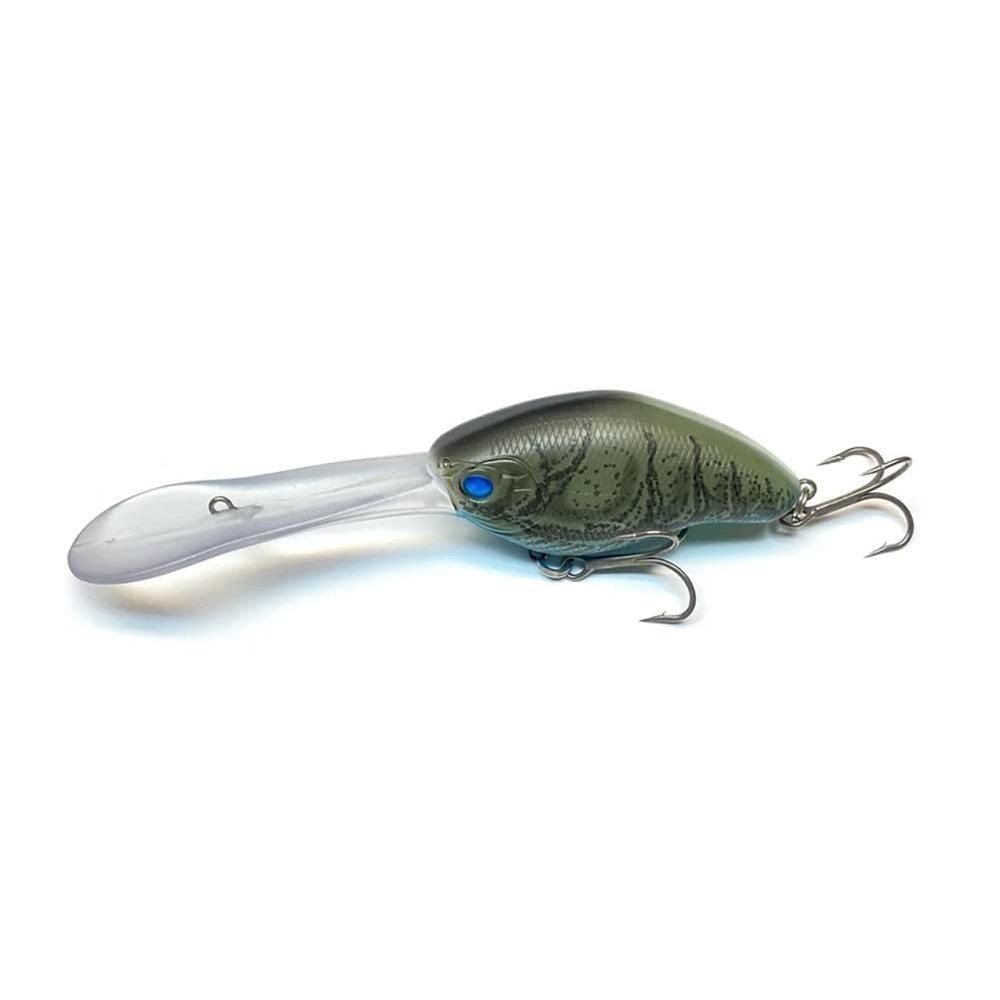 Nishine Lure Works Chippawa XDD Extra Deep Crankbait 62mm 20.4g Brown Crawfish Fishing Lure