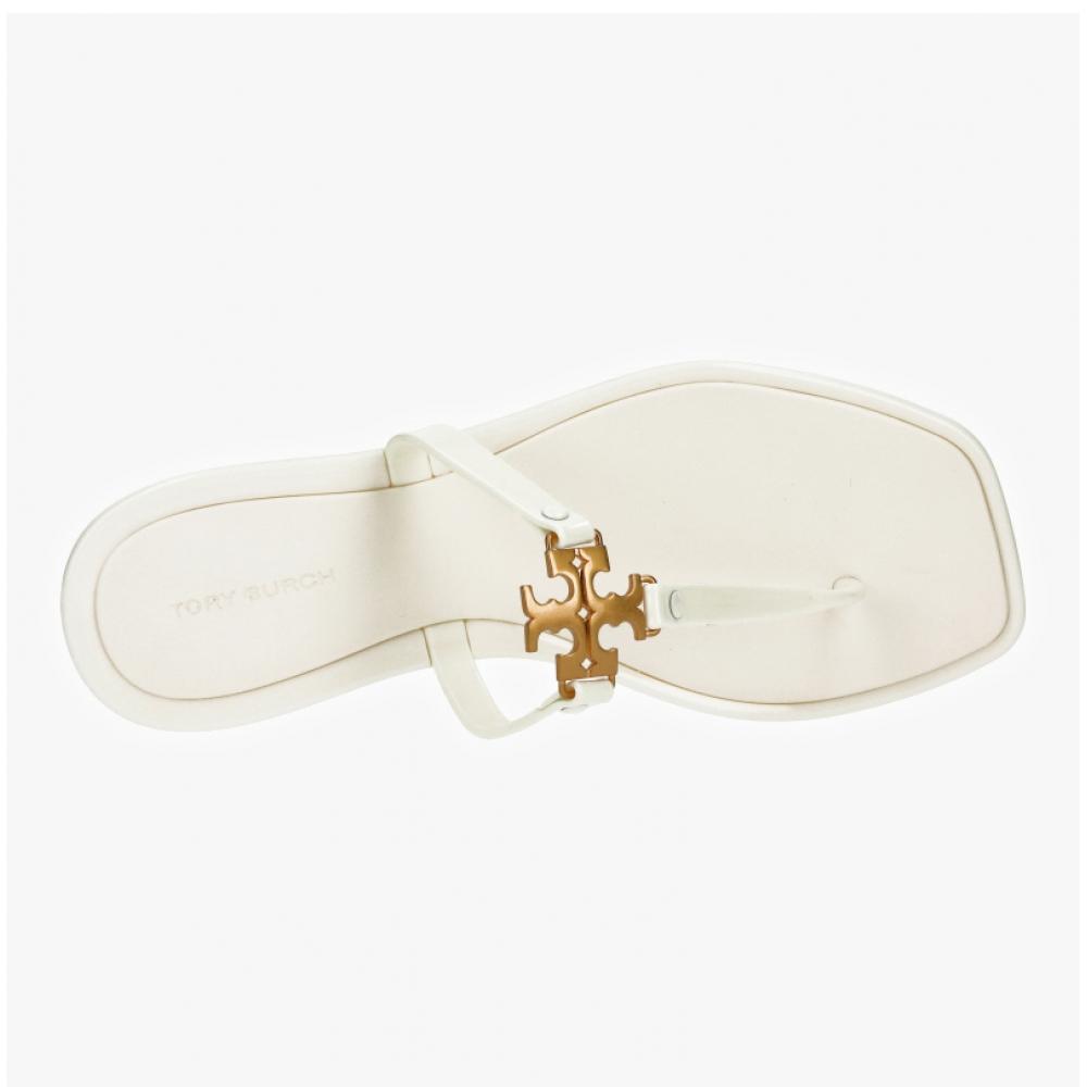 Tory Burch 137704 102 Roxanne Jelly Flat Flip Flop Slippers
