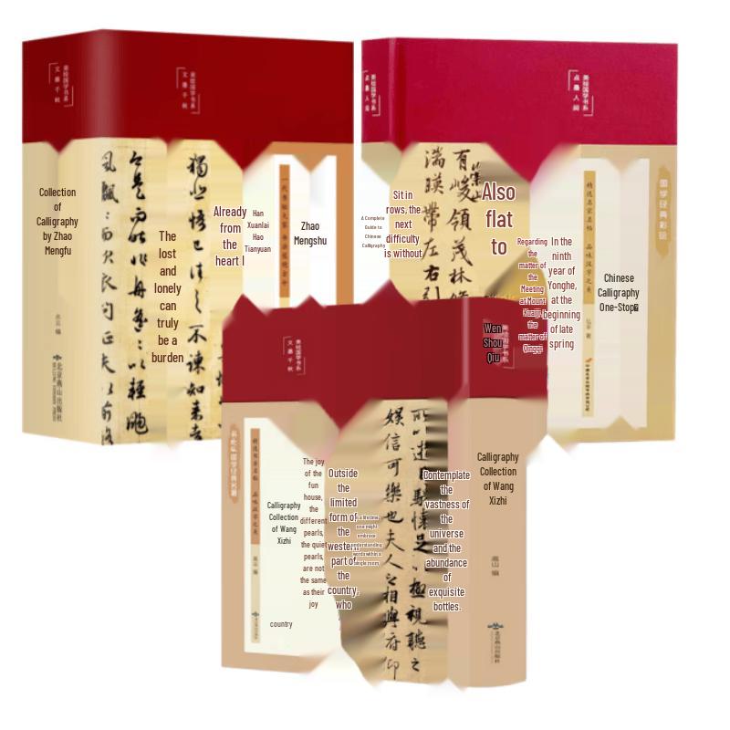 Illustrated Chinese Calligraphy Masters 3-Book Set