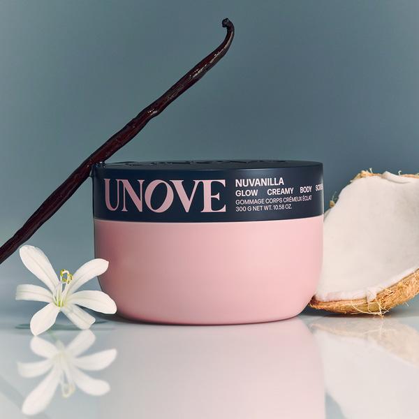 Unove Glow Krémový tělový peeling 300g