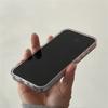 Cute Dopamine Color Block Match Plaid Clear Phone Case for 17 16 15 14 13 12 11 Pro Max 7 8 Plus X Pink Tartan Soft Cover