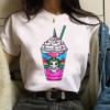 90s Nutella Print Graphic Womens Tshirt Fashionable Harajuku Tshirt Cute Cartoon Tshirt Korean Style Womens Cute Tshirt