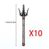 MOC Medieval Weapon Accessories for Building Blocks - Sword Shield Bow Axe Hammer Spear Gun Set
