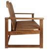 Garden Bench, 110 Cm, Solid Acacia Wood
