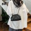 New Temperament Woven Women's Bag Cloud Bag Summer Women's Versatile High-end Bag Niche Shoulder Messenger Bag