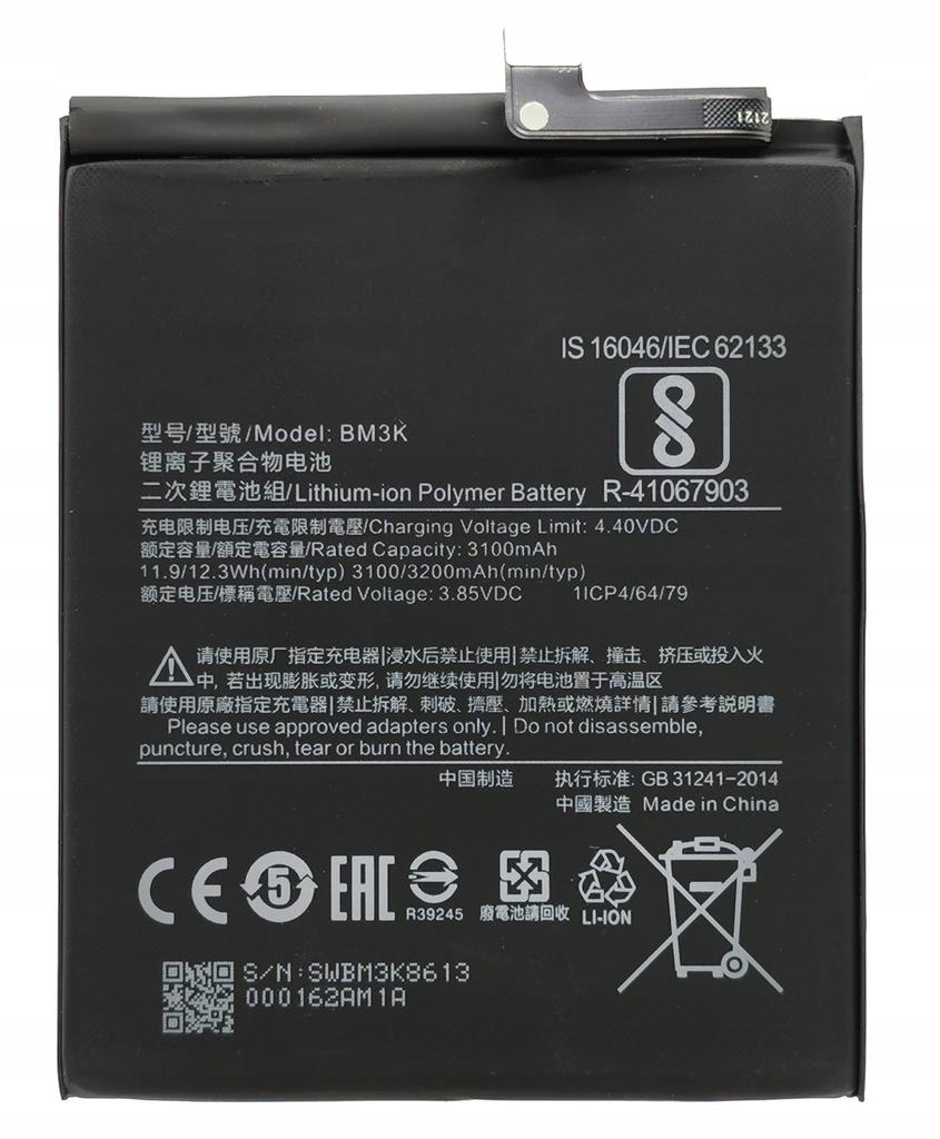 Nuova Batteria Bm3K Adatta Per Xiaomi Mi Mix 3 M1810E5A 3200Mah