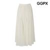 Punching Lace Volume Chiffon Skirt  Gq4sk027f 