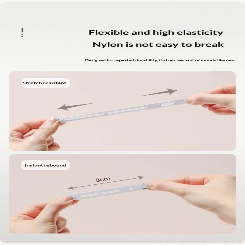 10 Pcs Creative Silicone Cable Organizer Data Cable Headphone Cable Storage Charging Cable Sorting Multifunctional Winder Strap