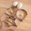 5Pcs Fried Eggs Mold with Handle Round Non-stick Stainless Steel Heart Shaped Omelette Mold for Griddle Egg Shaper Kitchen Tools