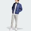 adidas Real Madrid Anthem Jacket Retro Sports Stand Collar Jackets Men's Legend Ink IQ0549