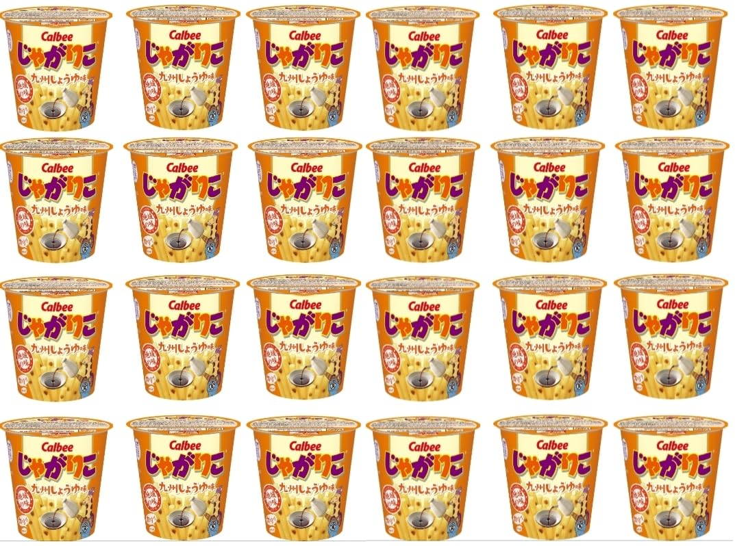 

Соевый соус Jagariko со вкусом 52 г x 24 [Эксклюзивно на Amazon] (Кусочки Кюсю)