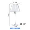 720ml Large European Wine Glasses Burgundy Clear Red Wine Glasses High Value Crystal Glass Grape Champagne Glasses High Capacity