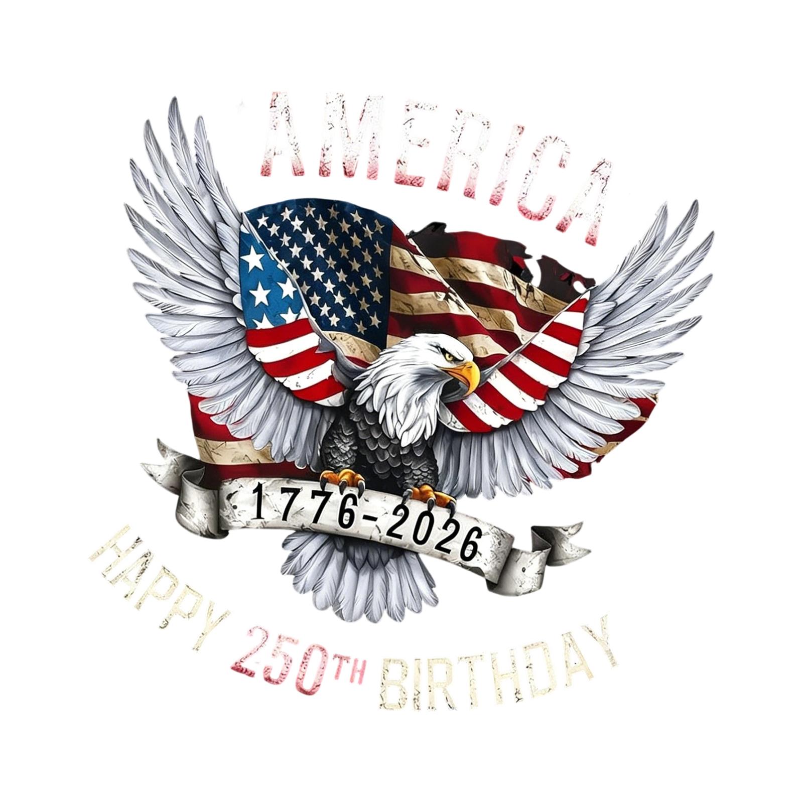 Commemorating The 0th Independence Day Car Sticker In The United States L