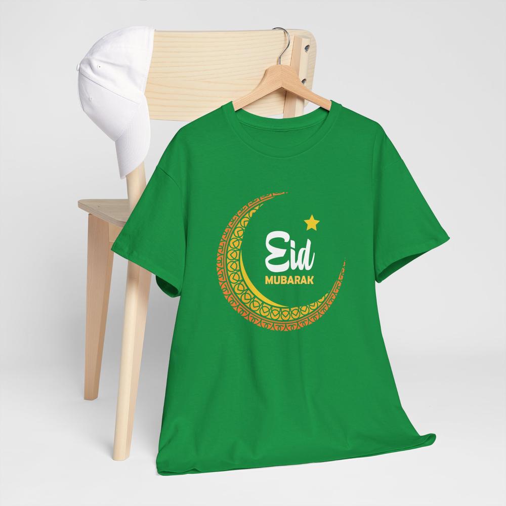 Eid Mubarak T-Shirt Muslimische Festtagsfeiern Unisex Geschenk für Erwachsene und Oberteil