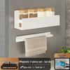 Magnetic Wall-mounted Kitchen Storage & Spice Rack