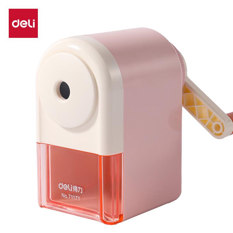 Deli Automatic Adjustable Lead-Feeding Pencil Sharpener