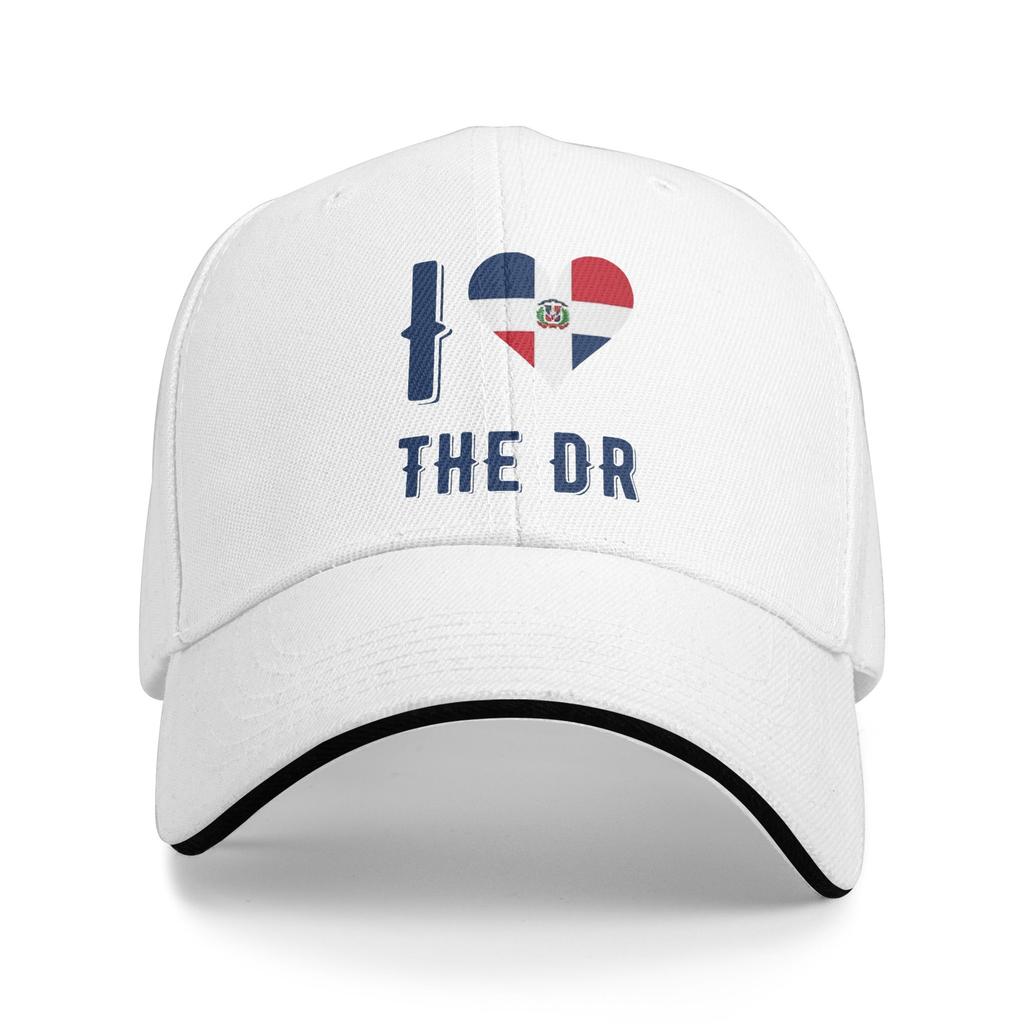 Fashion DR Dominican Republic Golf Hat for Unisex Women Headwear Formal Golf Adjustable Sun Hats