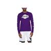 Nike NBA Los Angeles Lakers L/S T-shirt Purple/White Men Streetwear DV6040-504