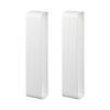 [Bulk Purchase Set of 2] Jitsugyo Plate Magnetic Towel Holder White 3582 | Towel Stocker Washing Machine Magnet Storage Rack Sanitary