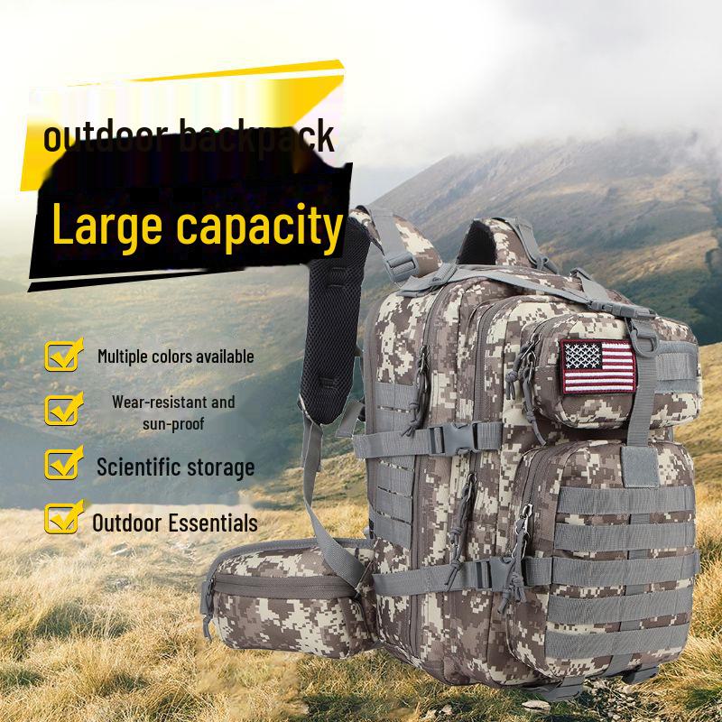 Yuebao Tactical Outdoor Backpack with Reflective Strip and Insulation Layer