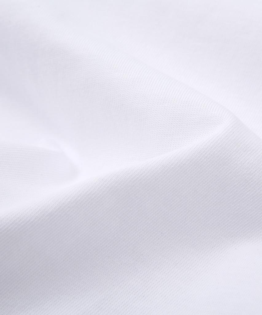 DOLPHIN WAVE APPAREL Dolphin Arch Logo Long Sleeve T-Shirt White