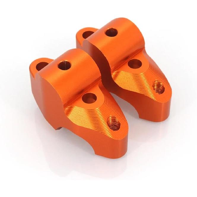 For 1050 1090 1190 1290 Super Adventure Duke R Gt Smc Motorcycle Handlebar Riser Kit Accesorios Para Moto(Orange)