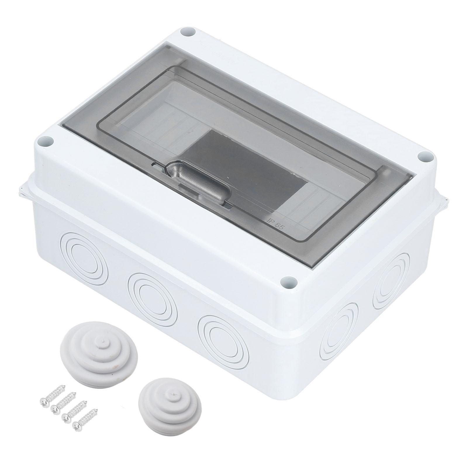 

Прозора кришка Захисна коробка розподілу живлення Пластикова розподільна коробка для зовнішньої 8-сторонньої циркуляції