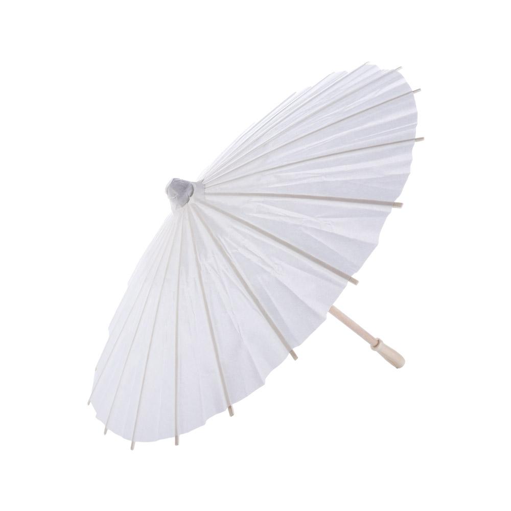 Birthday Decorative Long-handle for Baby Shower Anniversary Painting Supplies Paper Umbrella Photography Prop Dance Prop