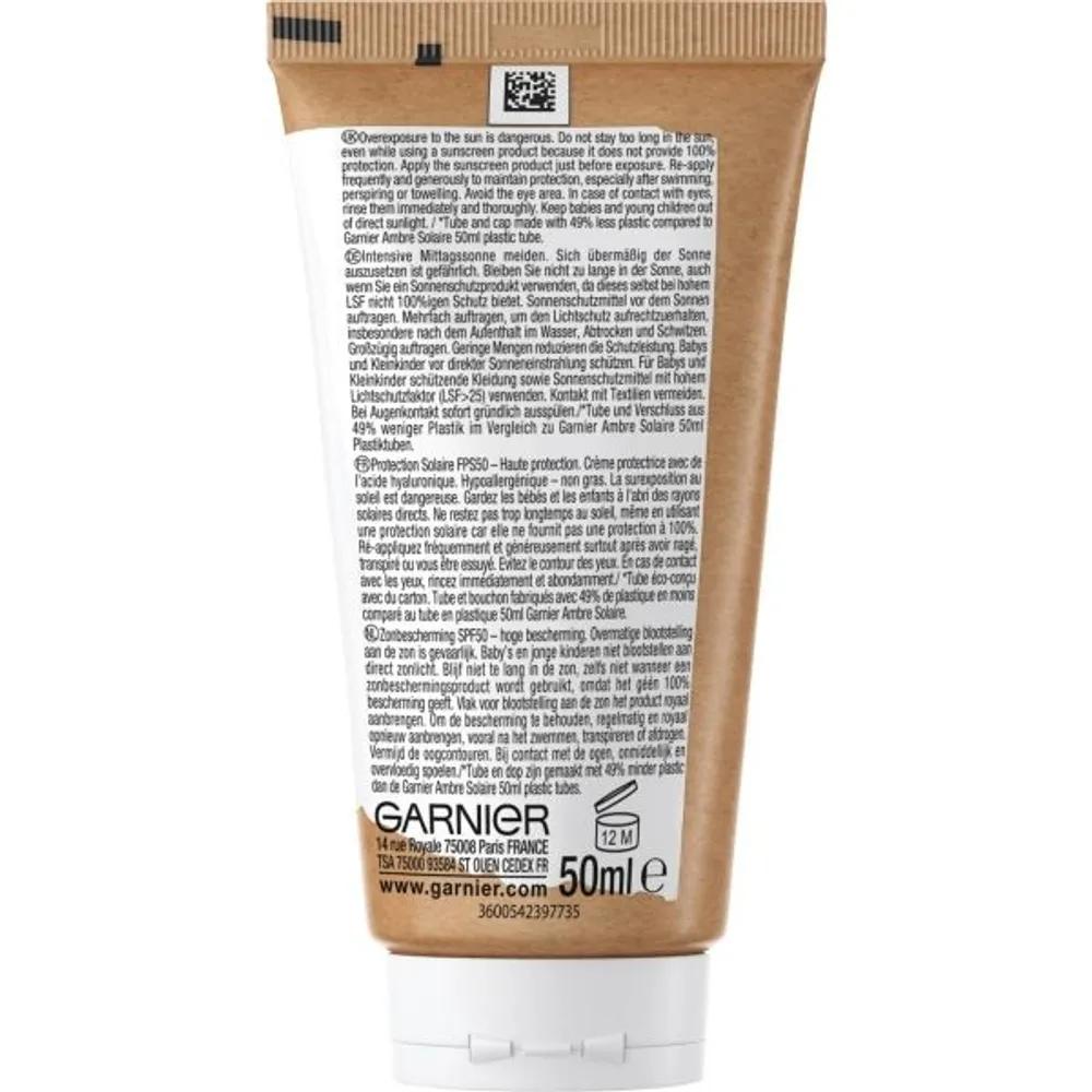 Garnier קרם הגנה לפנים Amber Super UV SPF50 50 מ"ל