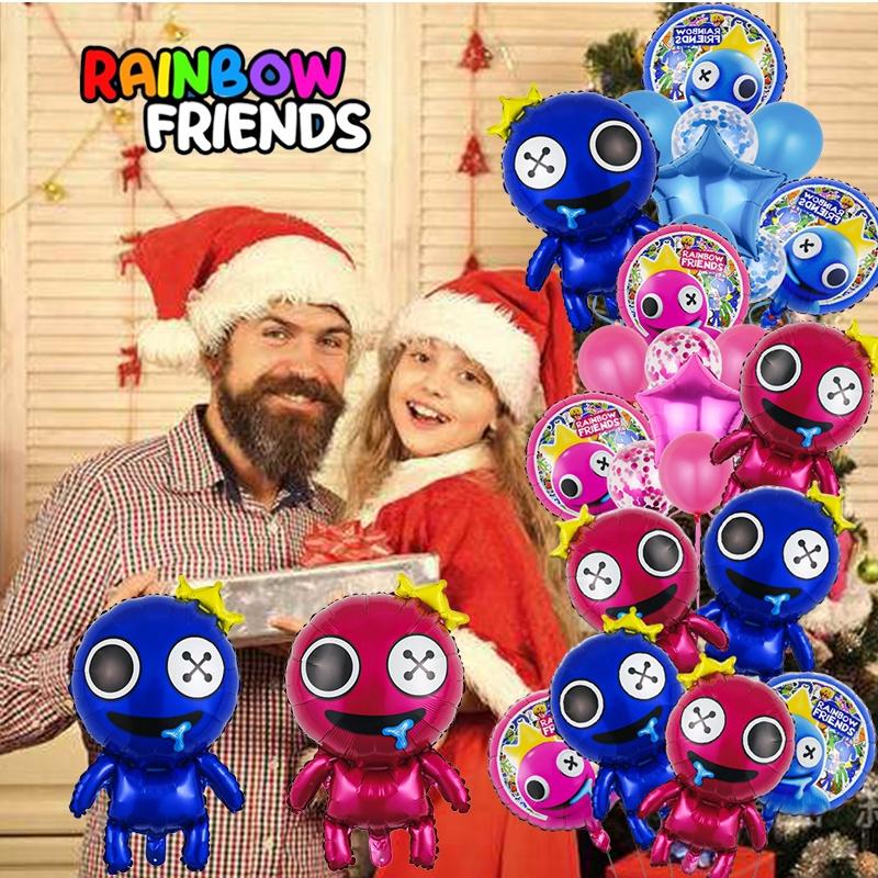 Roblox Rainbow Friends Reusable Ballons Xmas Birthday Party Prop Home Decorations
