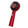 (Black Gray, One size) Red Light Hair Massager Multipurpose Scalp Massaging Brush With Red Light Oil Applicator