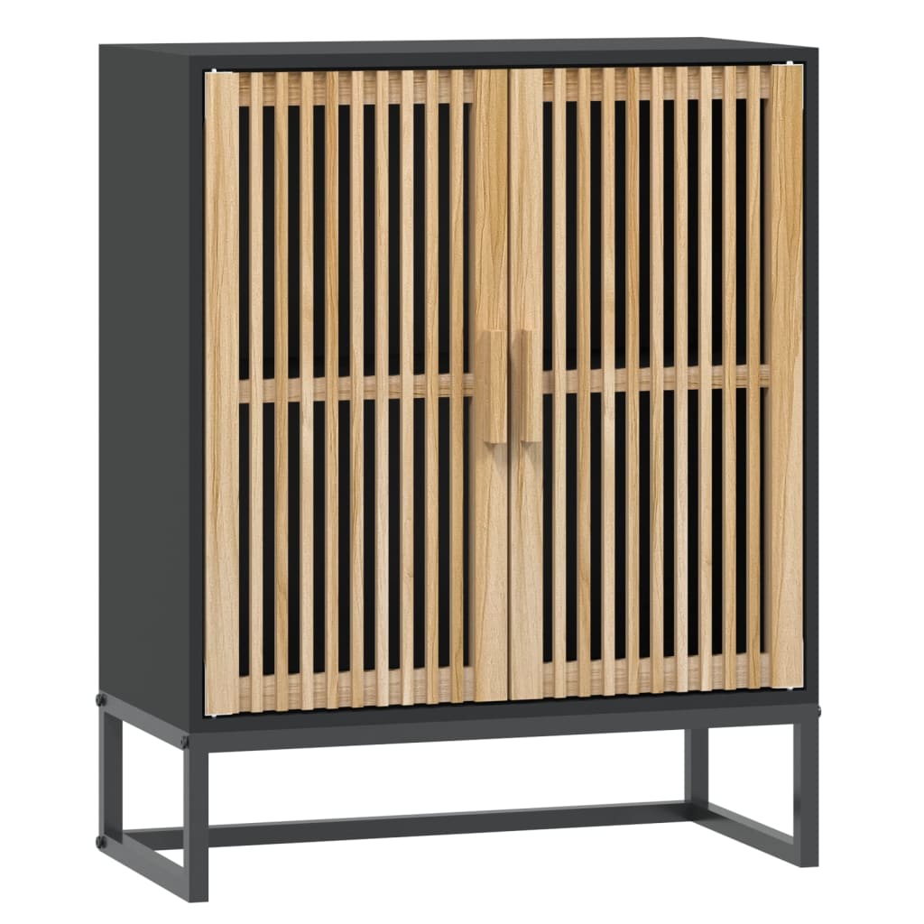 Sideboard Black 60x30x75 cm Particleboard