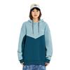 Li-Ning Training Series Plus Velvet Loose Pullover Hoodie Women Tops Indigo AWDQ438-2