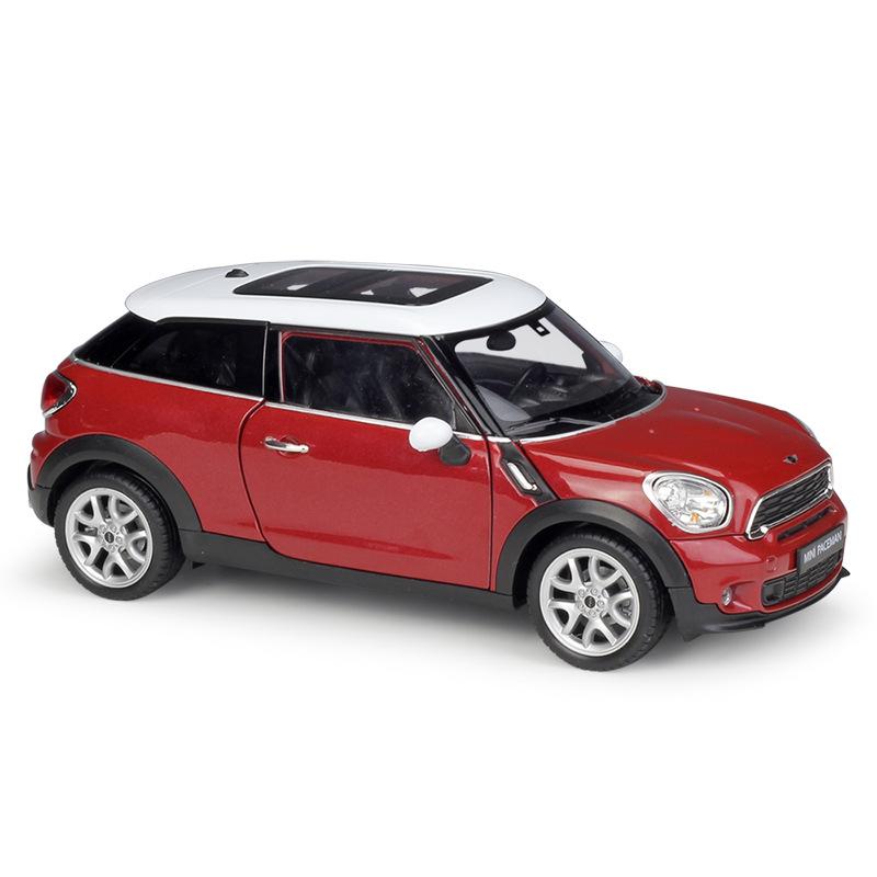 

WELLY 1/24 BMW Mini Cooper S Paceman литая модель автомобиля литые металлические транспортные средства модель автомобиля имитационная коллекция детские игрушки подарок красный