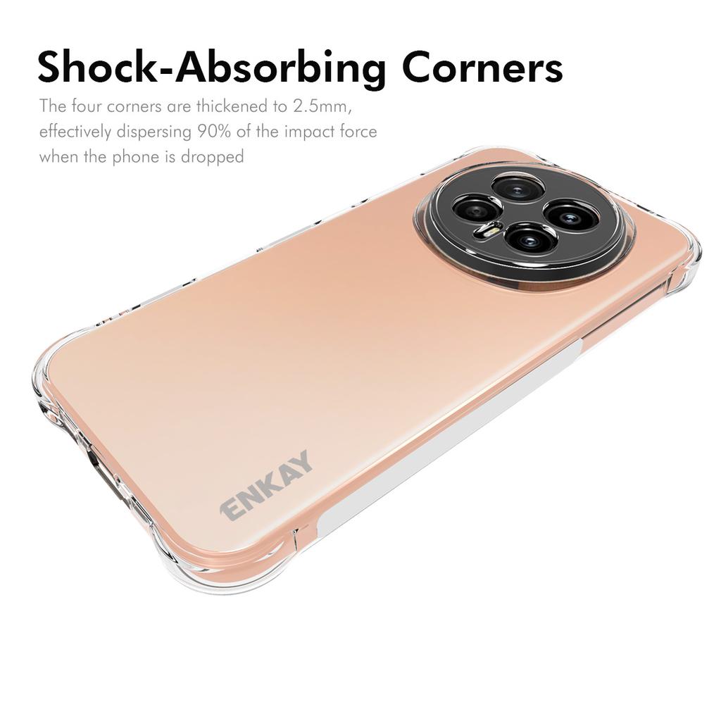 For Honor Magic8 5G Clear Phone Case ENKAY HAT PRINCE Shockproof Anti-slip TPU Cover