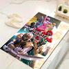 Custom 1Pc Power Rangers Heroic Team Rug Office Carpet Indoor Outdoor Entrance Doormat Nonslip Soft And Comfortable Living Room D2915223