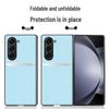 Samsung ZFold5 Liquid Leather Case: Anti-Fall Anti-Fouling Protective Cover, One-Piece Shipping