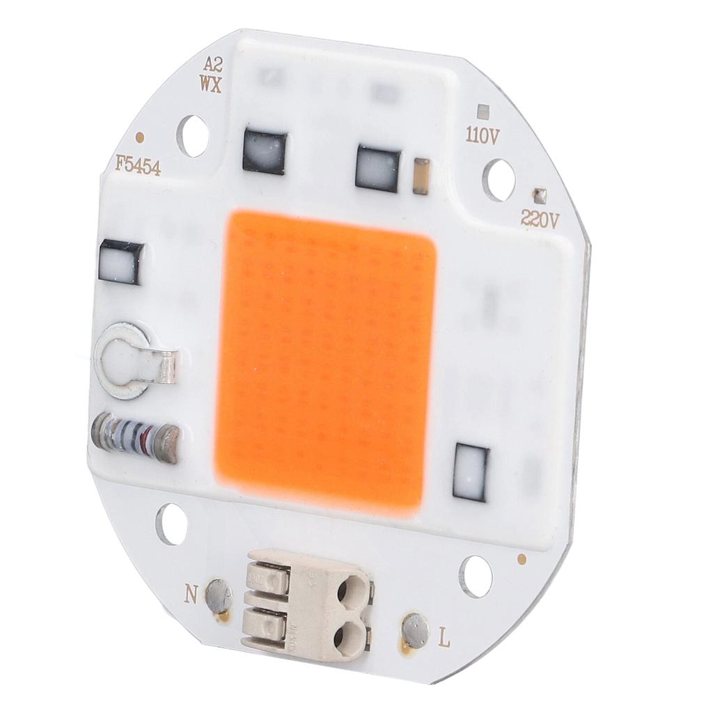 High Power LED Chip Plant Grow Light 380?800NM COB Lamp Beads Drive Free for DIY Hydroponic Growing