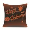 Halloween Linen Pillow Cover Printed Pillow Cover