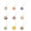 Pendant Necklace Jewelry Y2k Accessories Dried Flower Chain Choker Gift for Girl