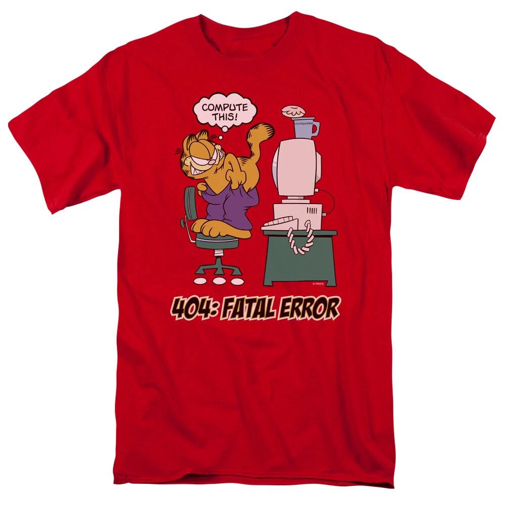 

Garfield Compute This T-Shirt - Regular or Tank - to 5X S